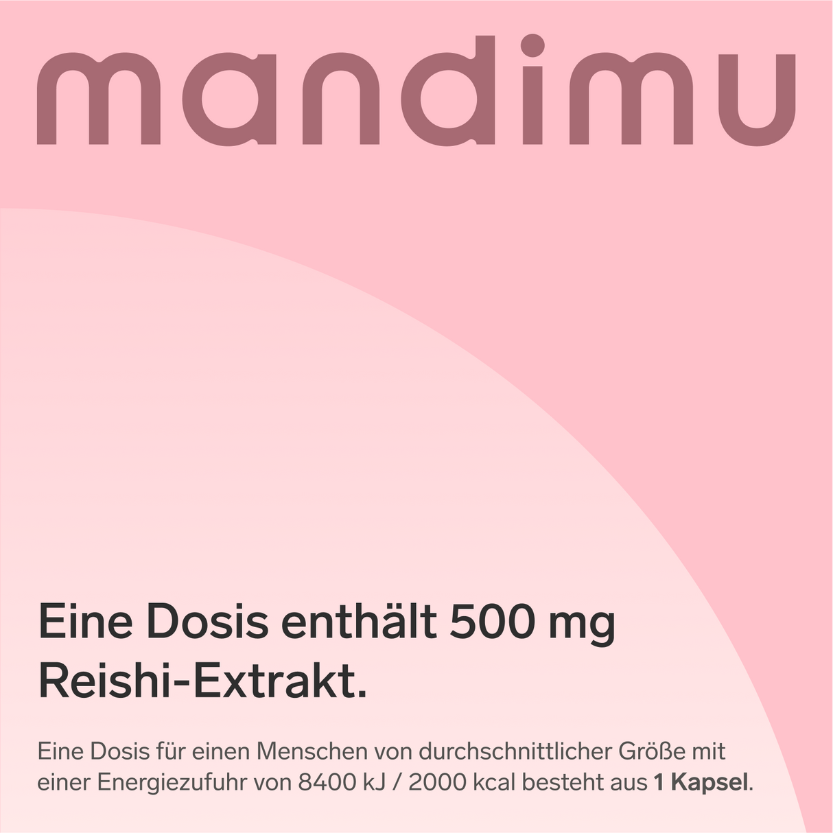 Reishi Premium Pilz-Extrakt – 60 Kapseln, hochdosiert