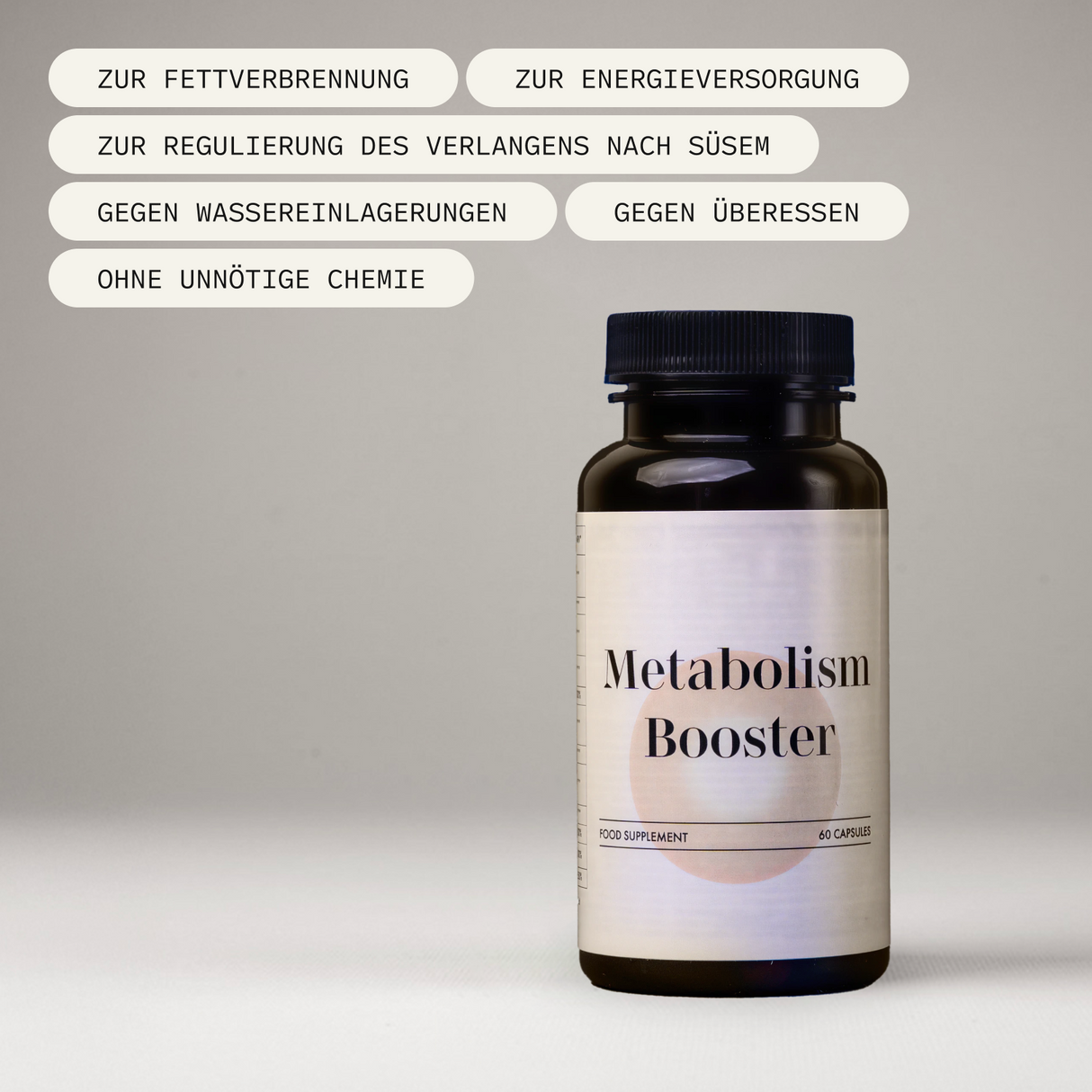Stoffwechsel-Booster – 60 Kapseln, vegan