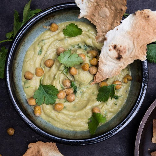 Avocado-Kichererbsen-Hummus