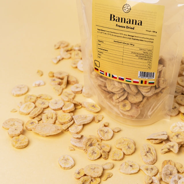 Gefriergetrocknete Bananen 🍌