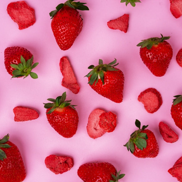 Gefriergetrocknete Erdbeeren 🍓