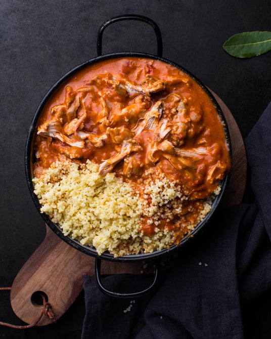 Hähnchen auf Paprika