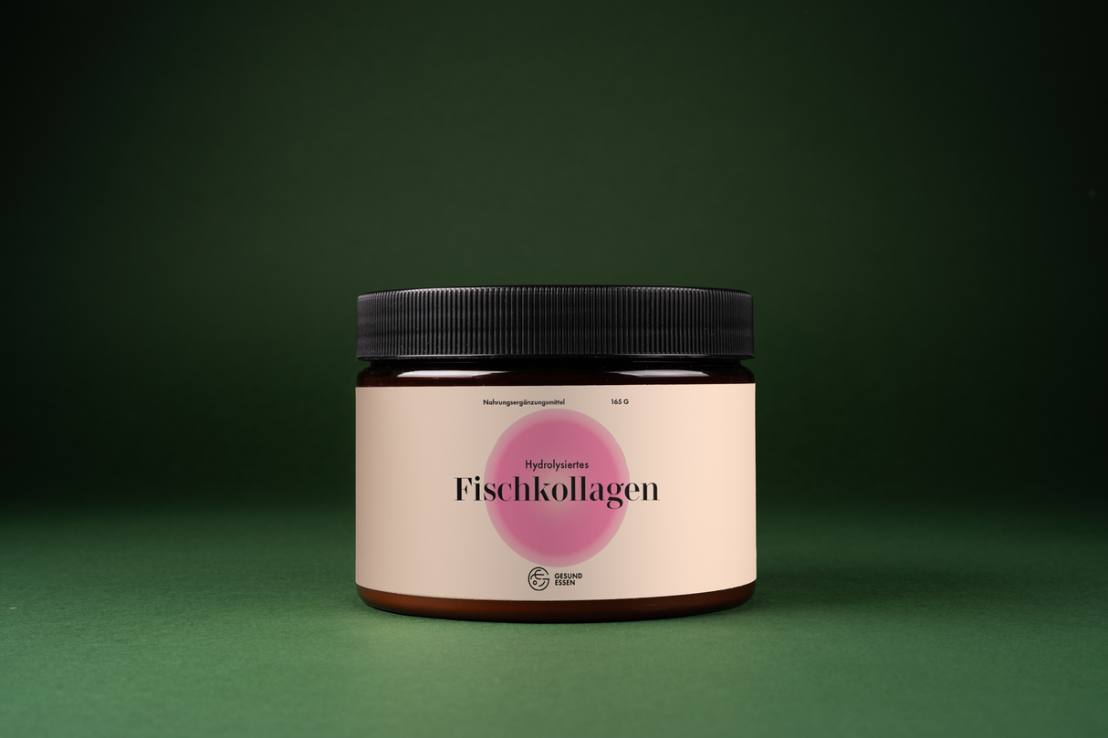 Hydrolysiertes Fischkollagen mit Zitronengeschmack