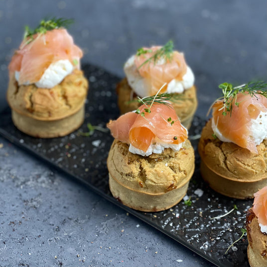 Lachs-Muffins