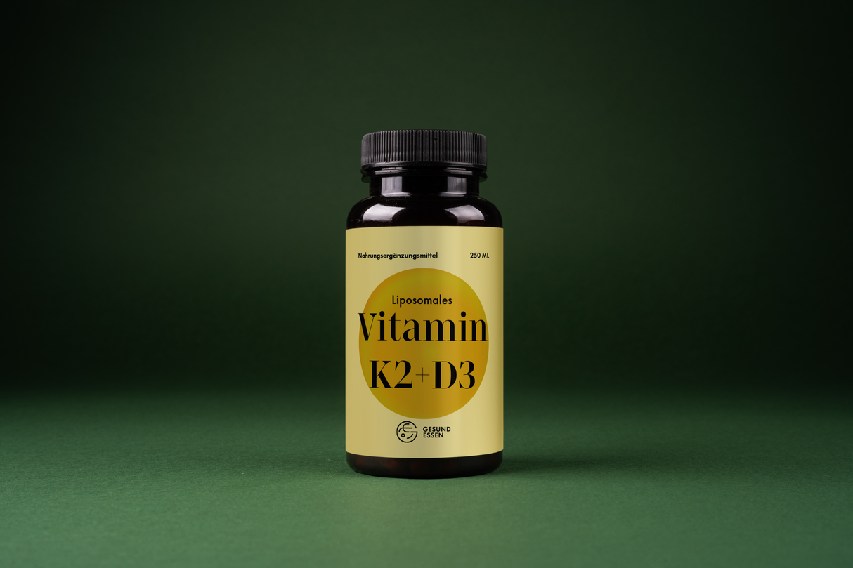 Liposomales Vitamin K2 + D3 – 250 ml, vegan