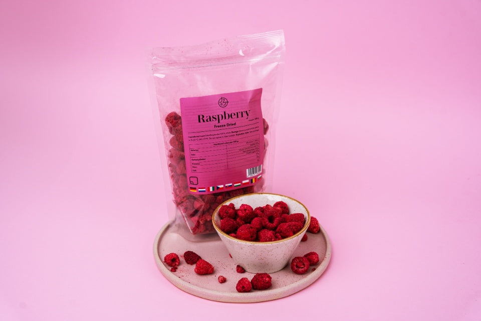 Gefriergetrocknete Himbeeren 🥰