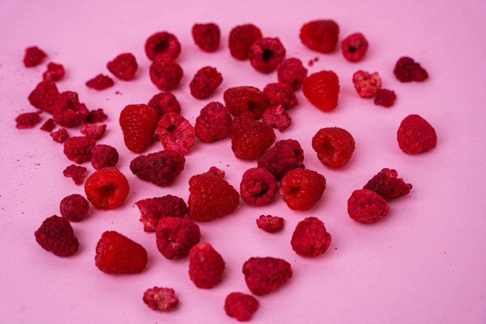 Gefriergetrocknete Himbeeren 🥰
