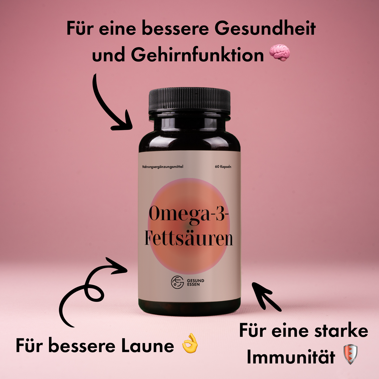 Omega-3-Fettsäuren – 60 Kapseln