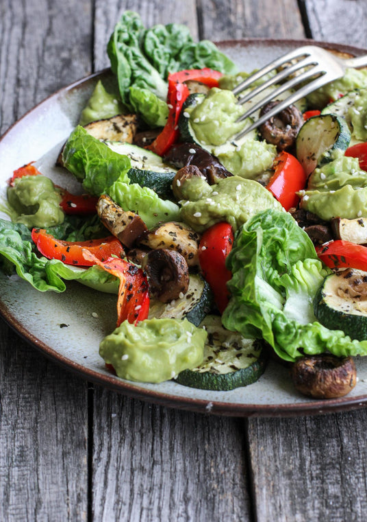 Salat mit Avocado