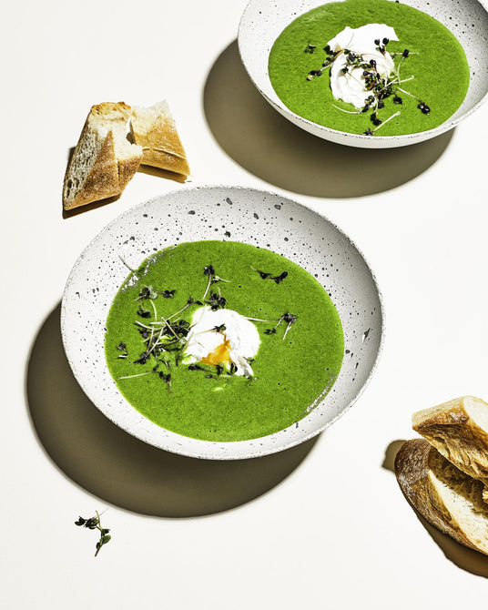 Spinatsuppe