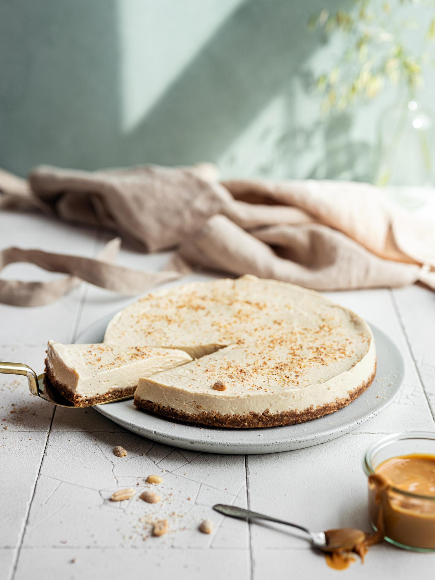 Erdnuss-Cheesecake