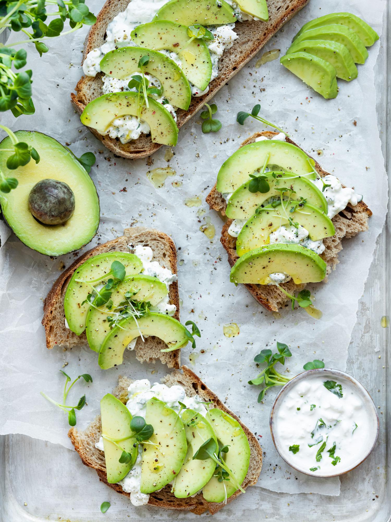Avocado-Aufstrich mit Koriander