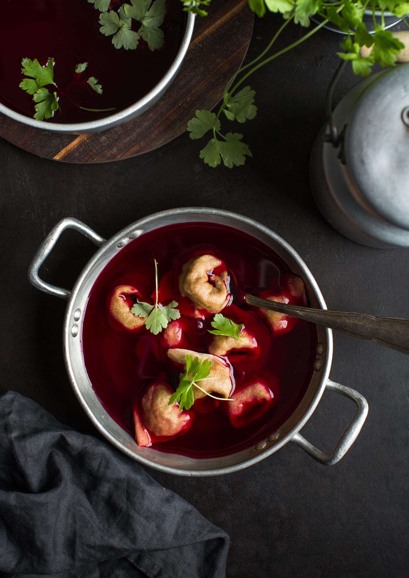 Borscht mit Uszka