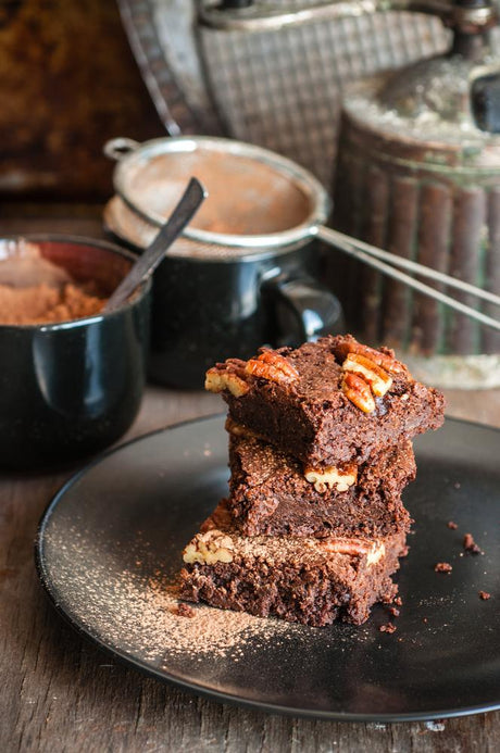 Brownies mit Erdnussbutter