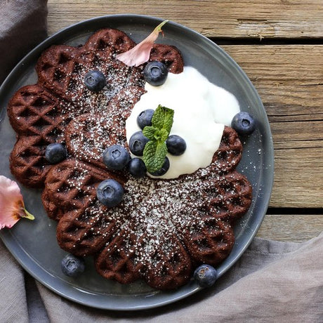 Brownies-Waffeln