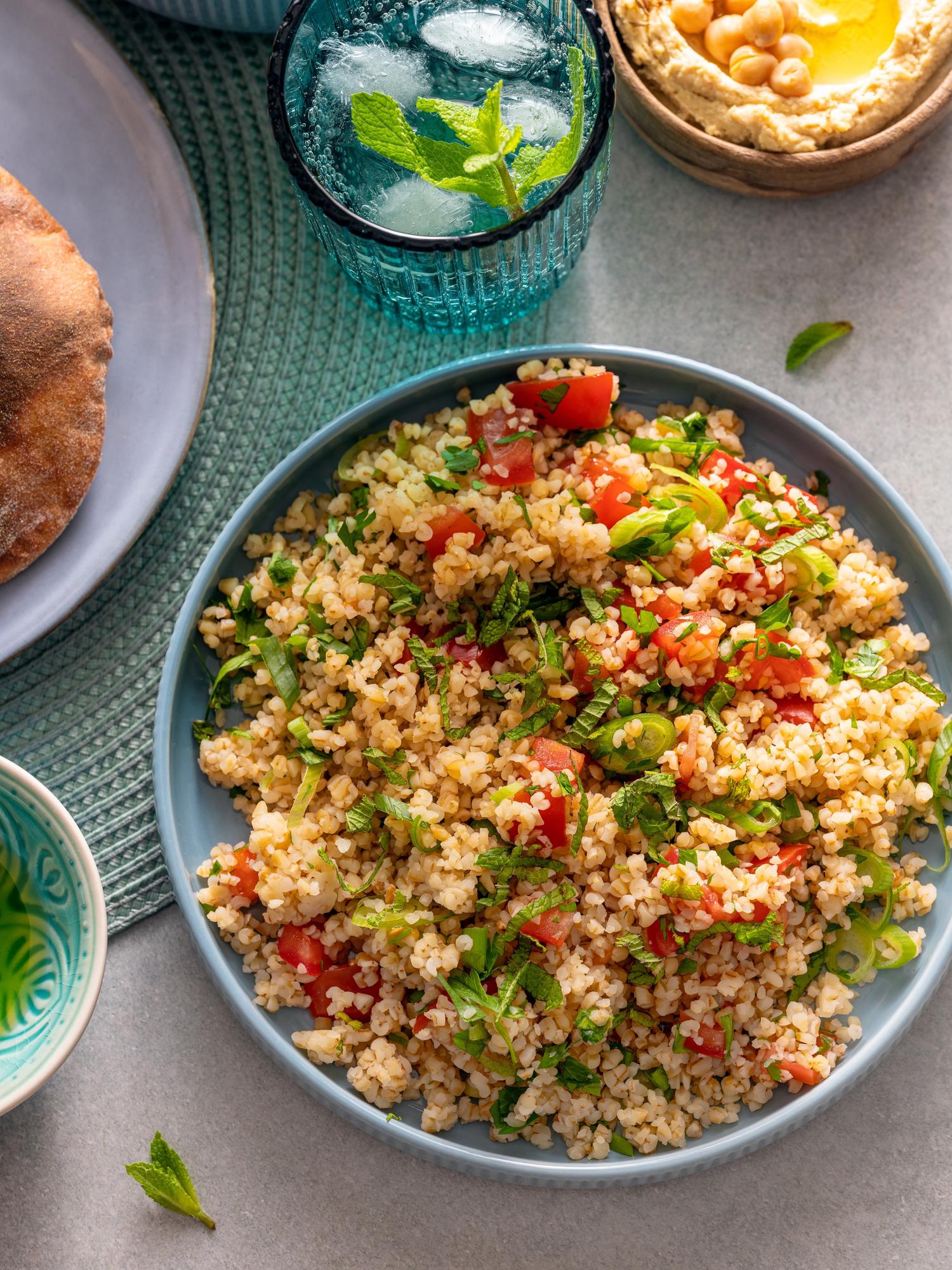 Bulgursalat aus dem Nahen Osten