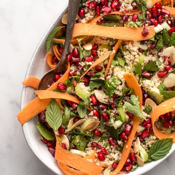 Couscous-Salat mit Granatapfel