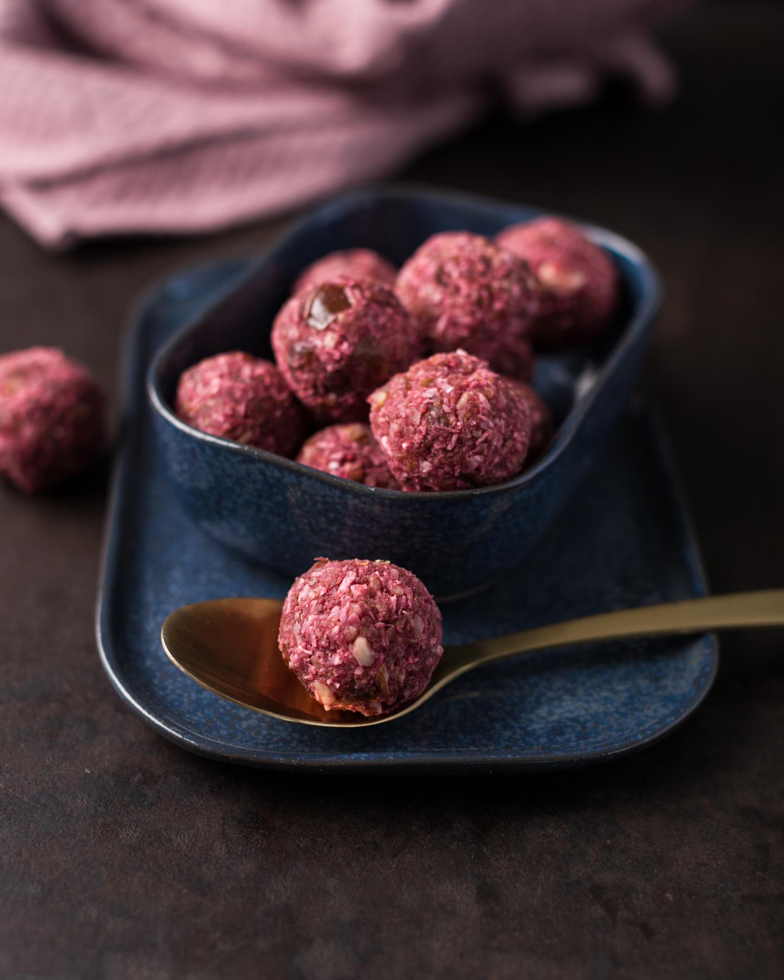 Rote-Bete-Energiebällchen