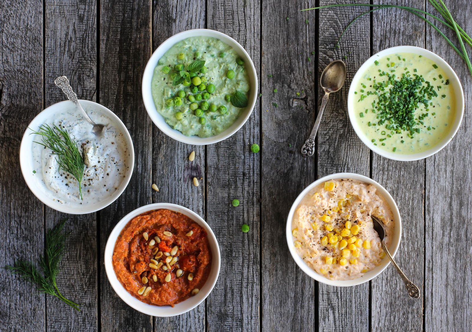 Dip aus gebackenen Tomaten