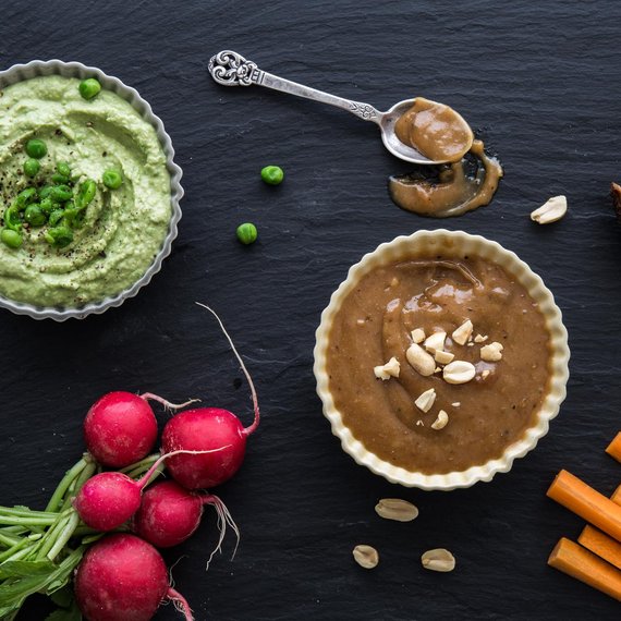 Erbsendip mit Joghurt