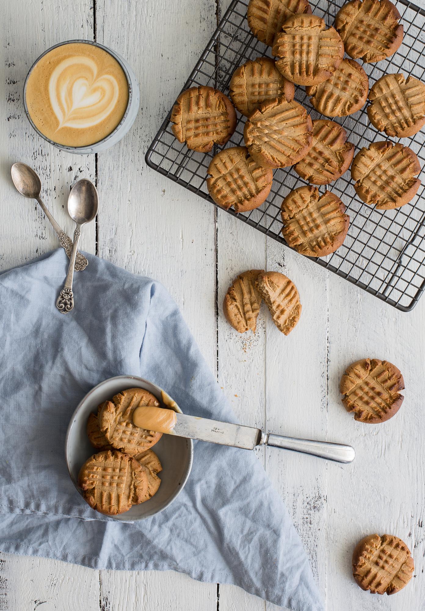 Erdnussbutterkekse