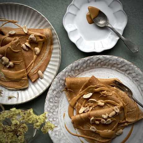 Erdnussbutterpfannkuchen