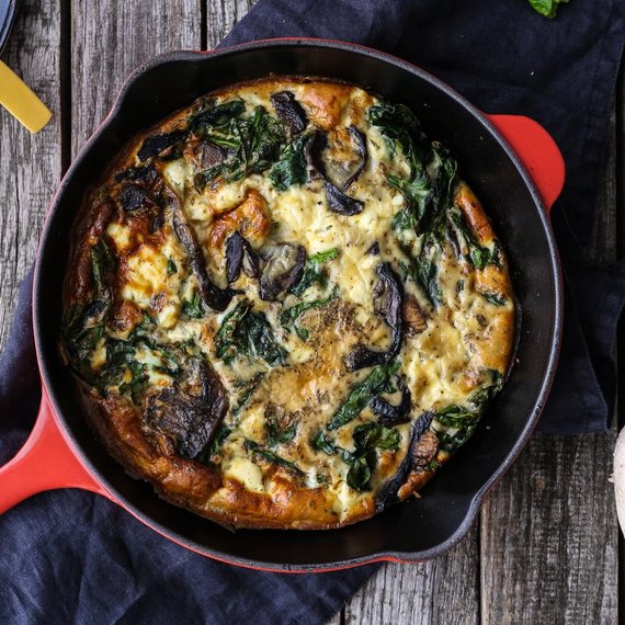 Frittata mit Pilzen