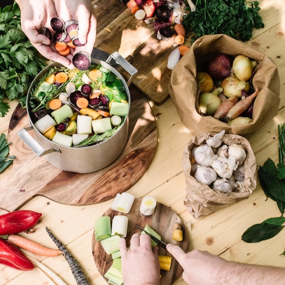 Gemüsebrühe - Grundrezept