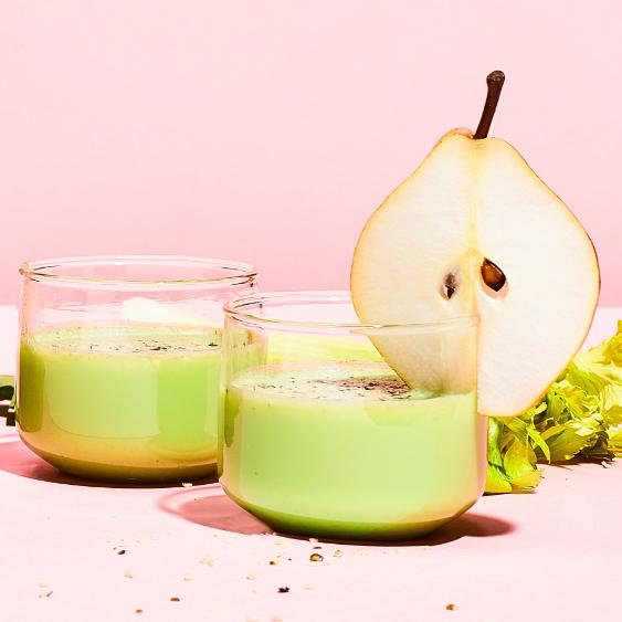 Birnensaft mit Cayennepfeffer