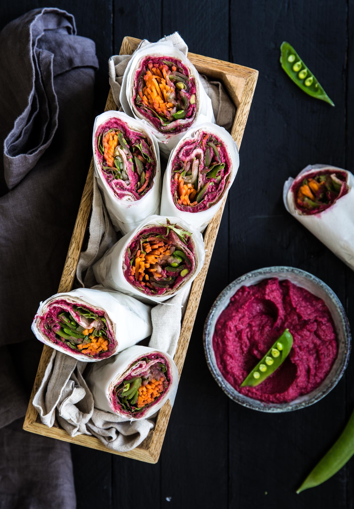 Hummus-Wrap