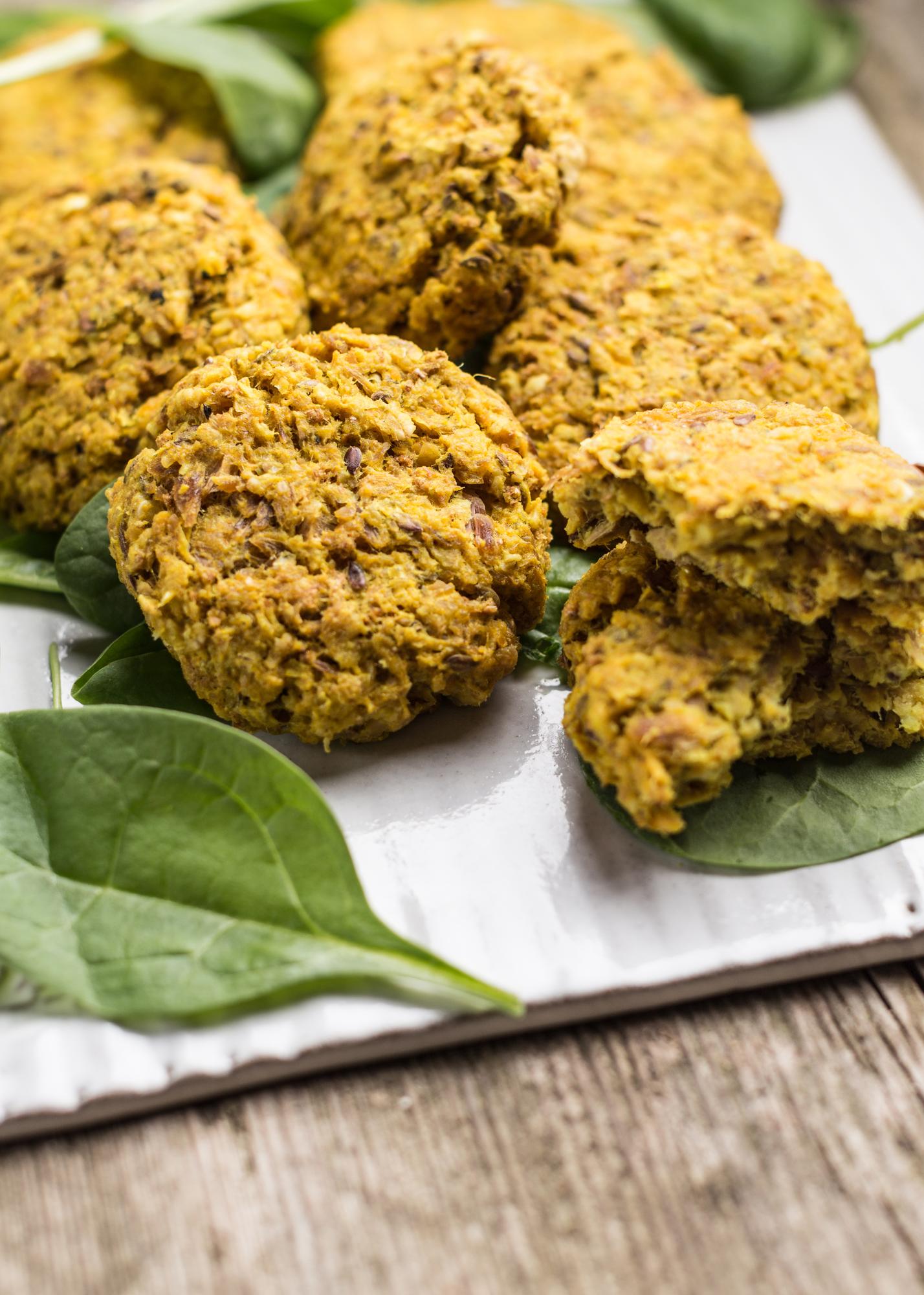 Kichererbsen-Frikadellen mit Thunfisch
