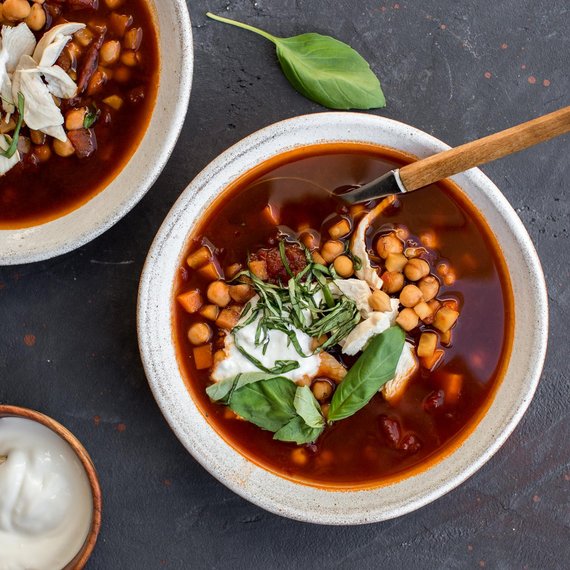 Kichererbsensuppe