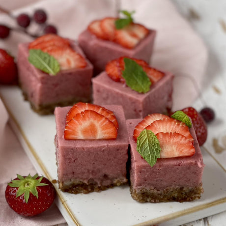 Kleine Erdbeertorte