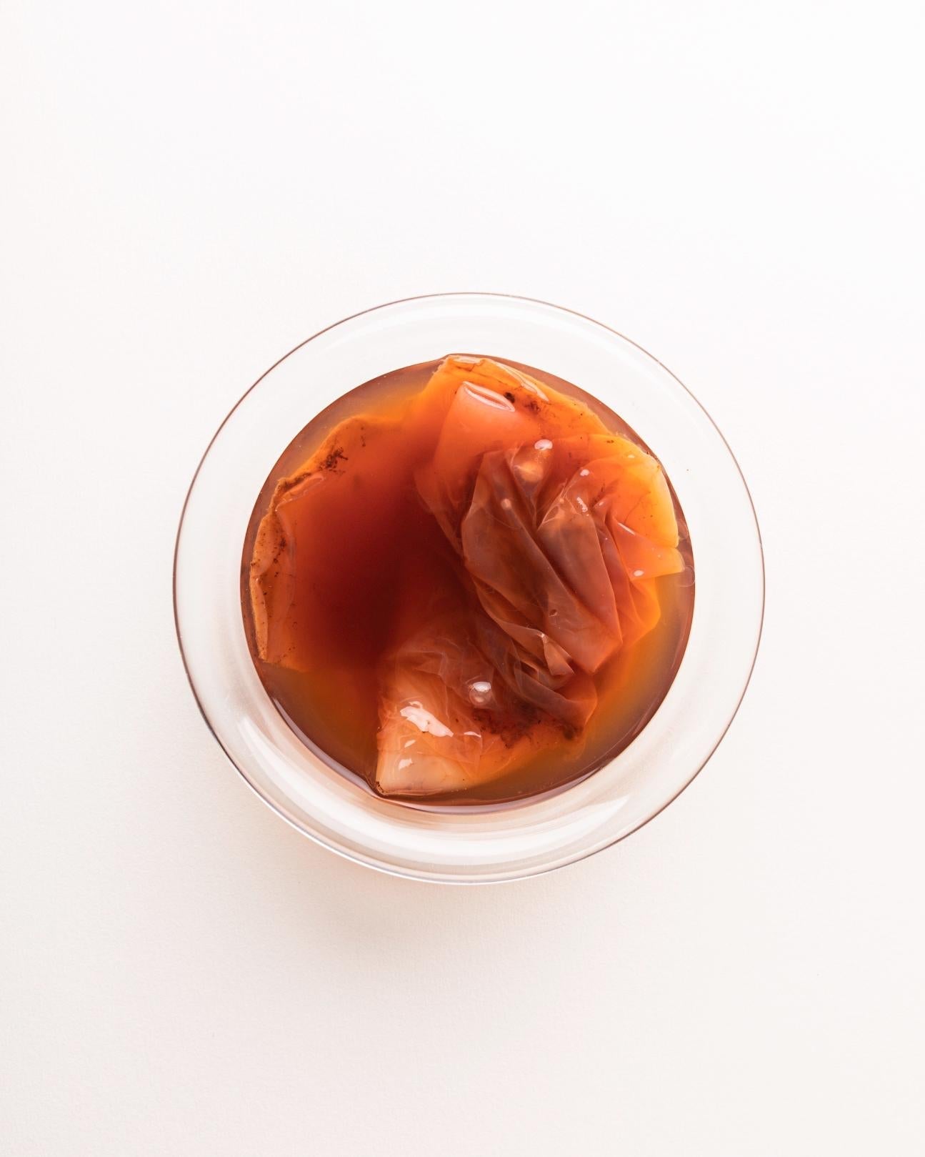 Kombucha aus schwarzem Tee