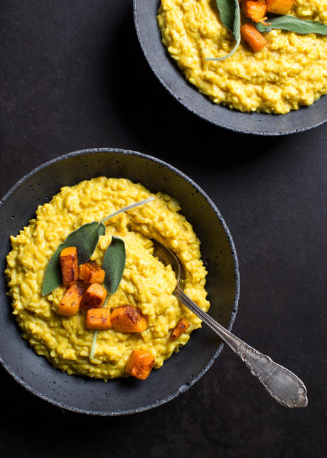 Kürbis-Risotto