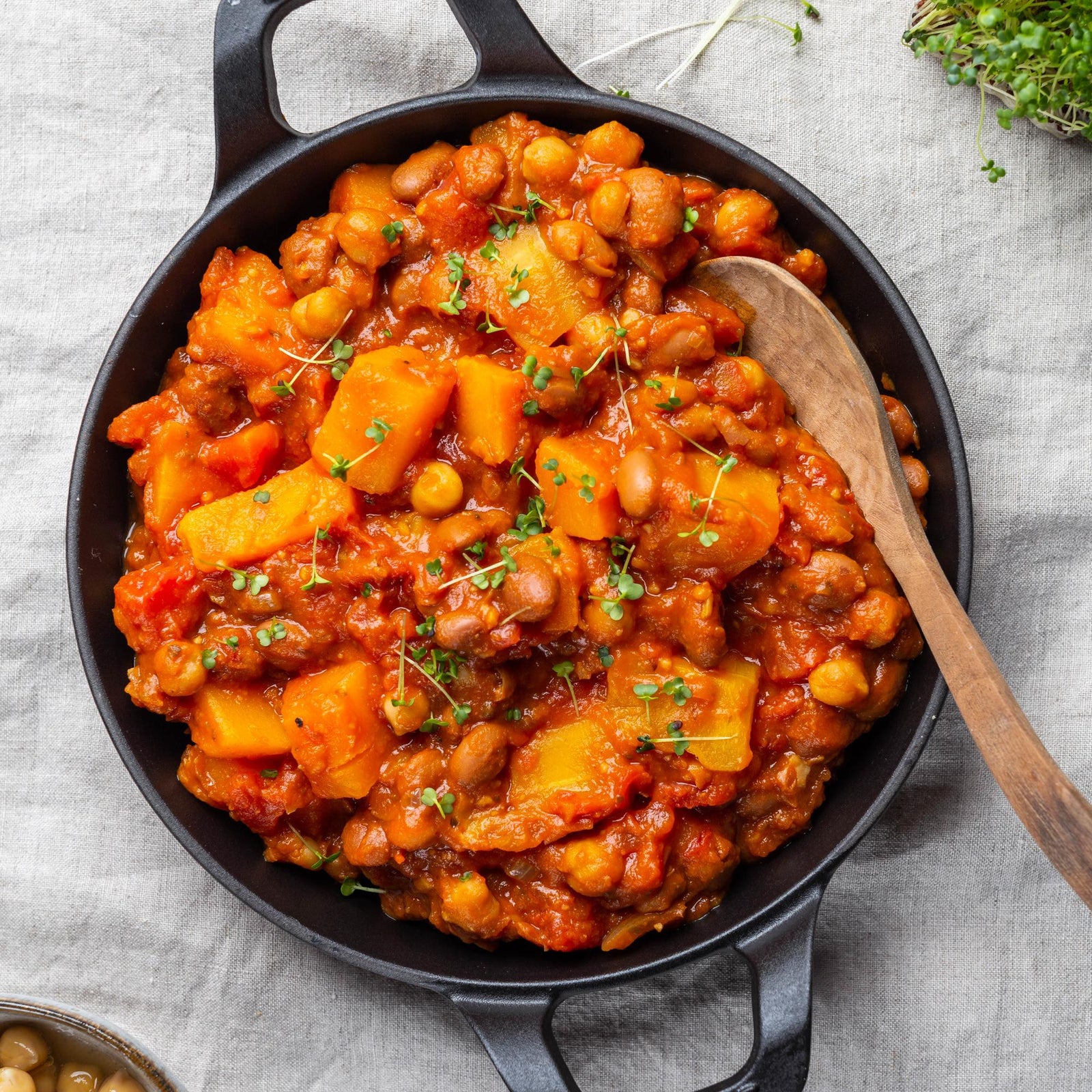 Kürbismischung mit Chili