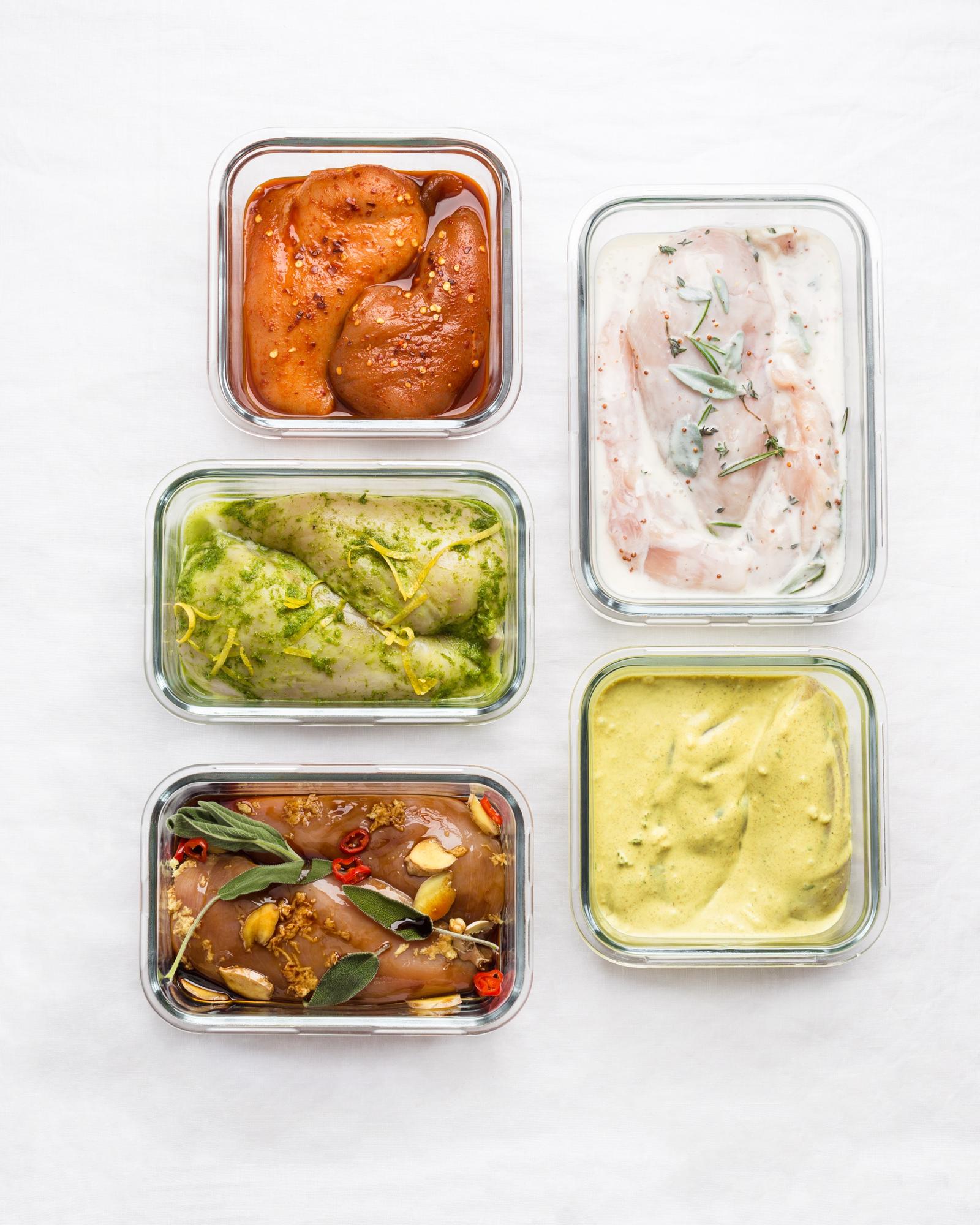 Hähnchen in Kräutermarinade mit Buttermilch