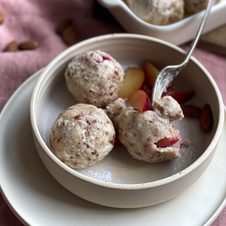 Mandel-Obstknödel