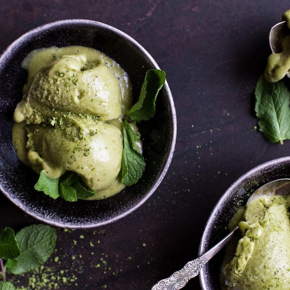 Matcha-Eis