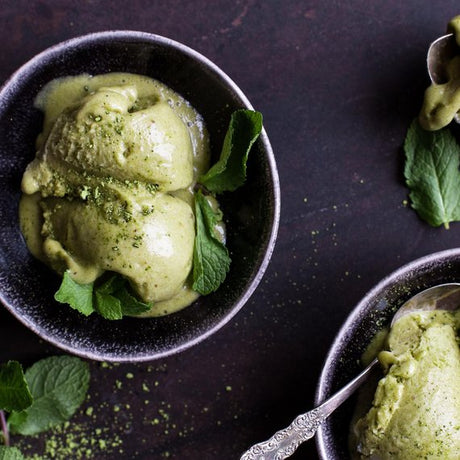 Matcha-Eis