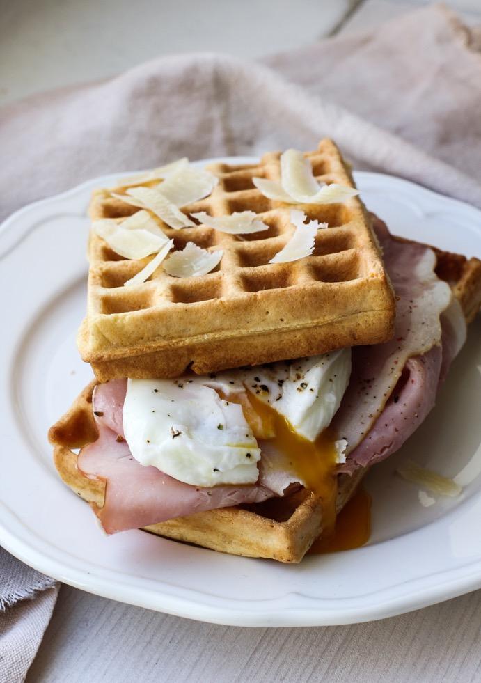 Parmesanwaffeln