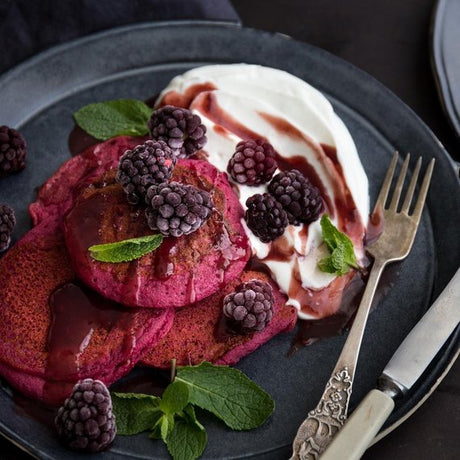 Pfannkuchen aus Roter Bete