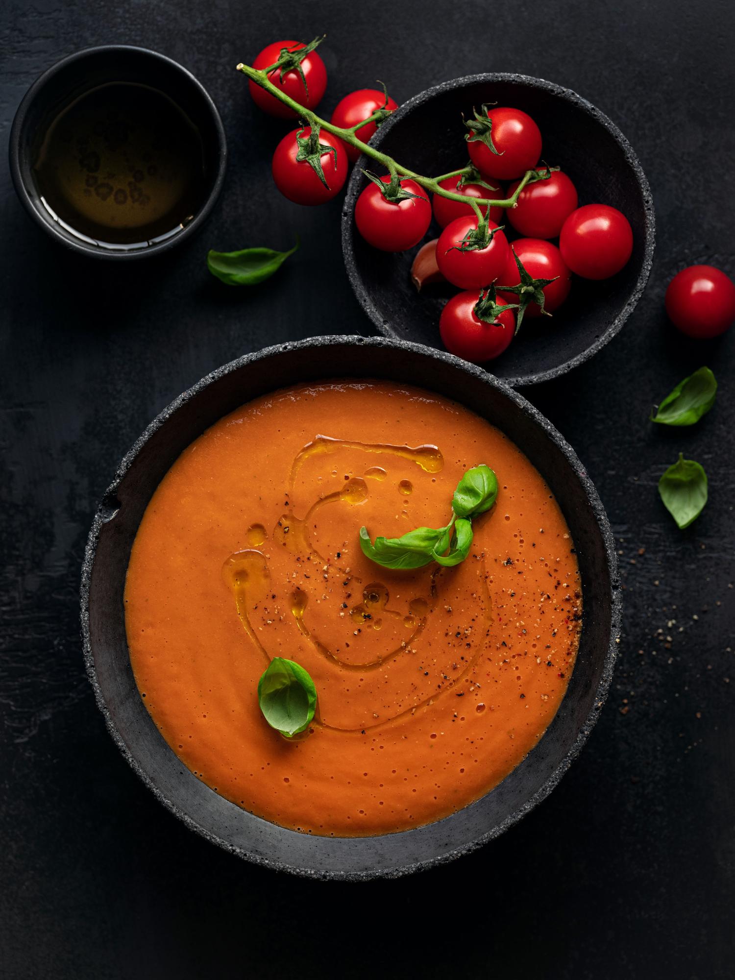 Geröstete Tomatensuppe