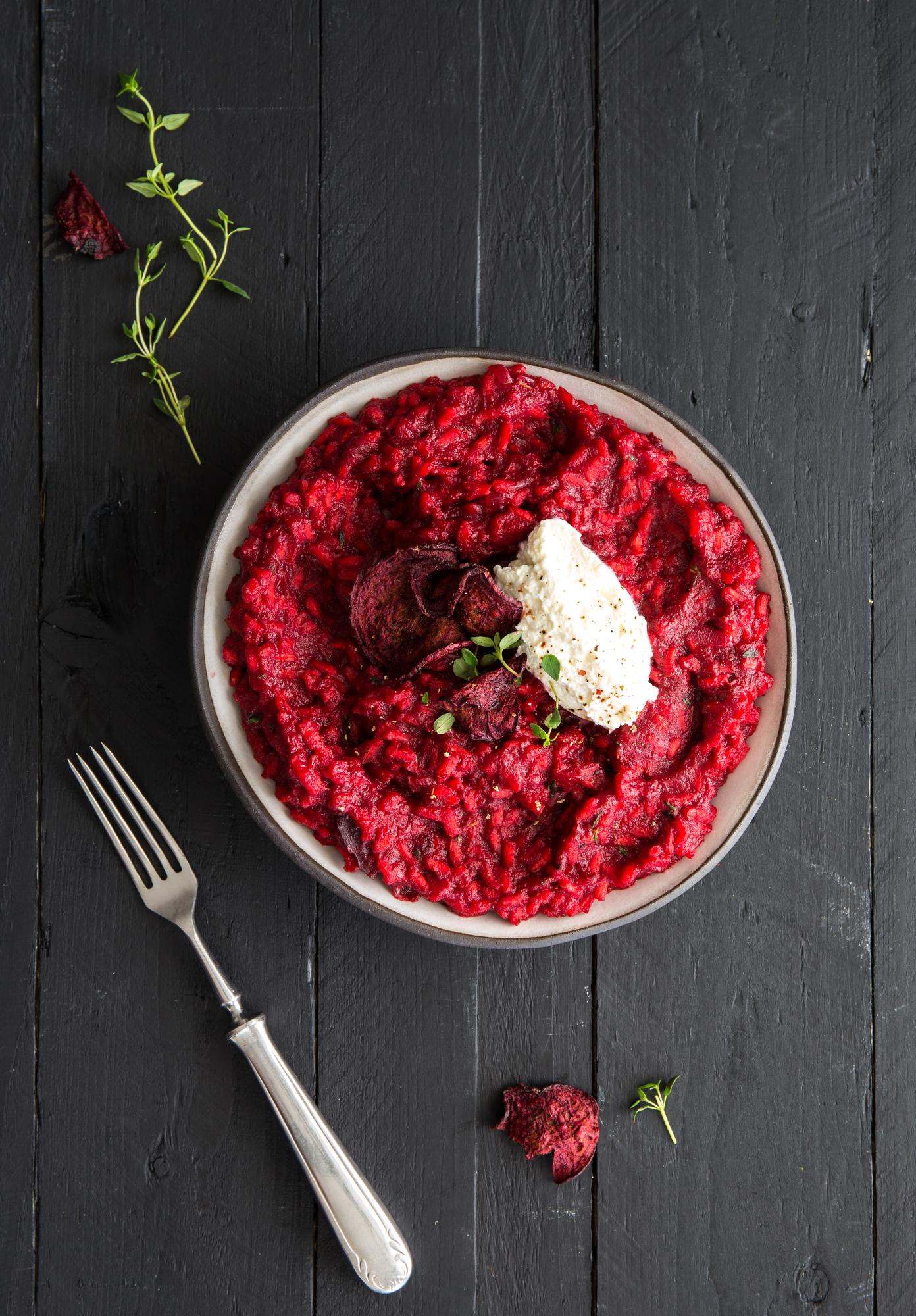 Rote-Bete-Risotto