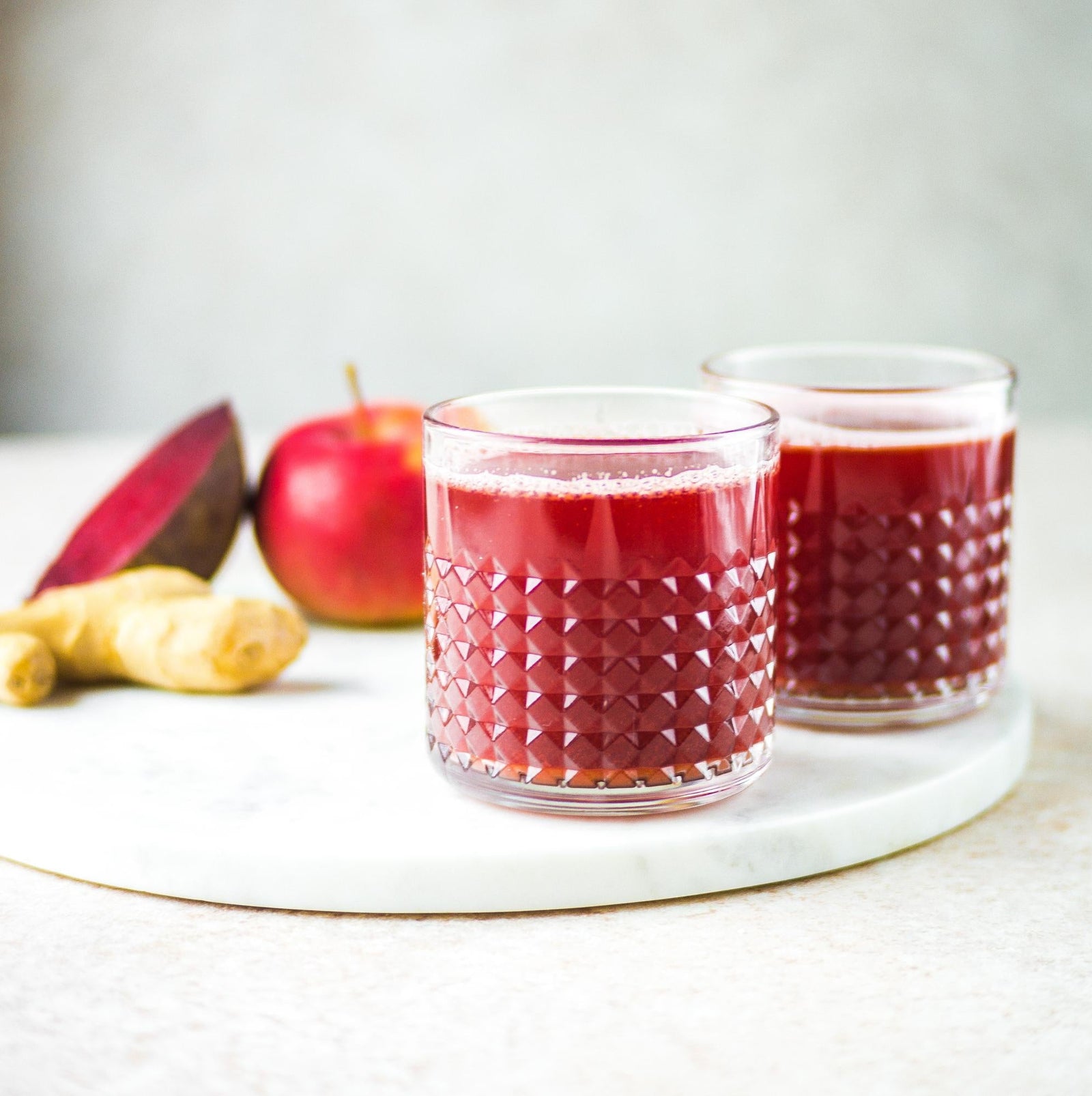 Rote-Bete-Saft mit Ingwer