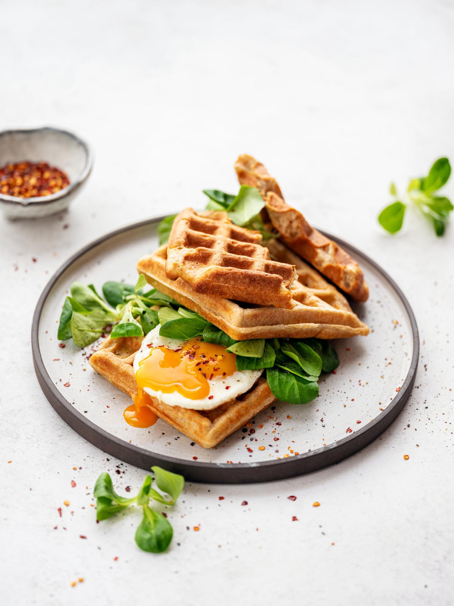 Herzhaftes Reis-Sandwich