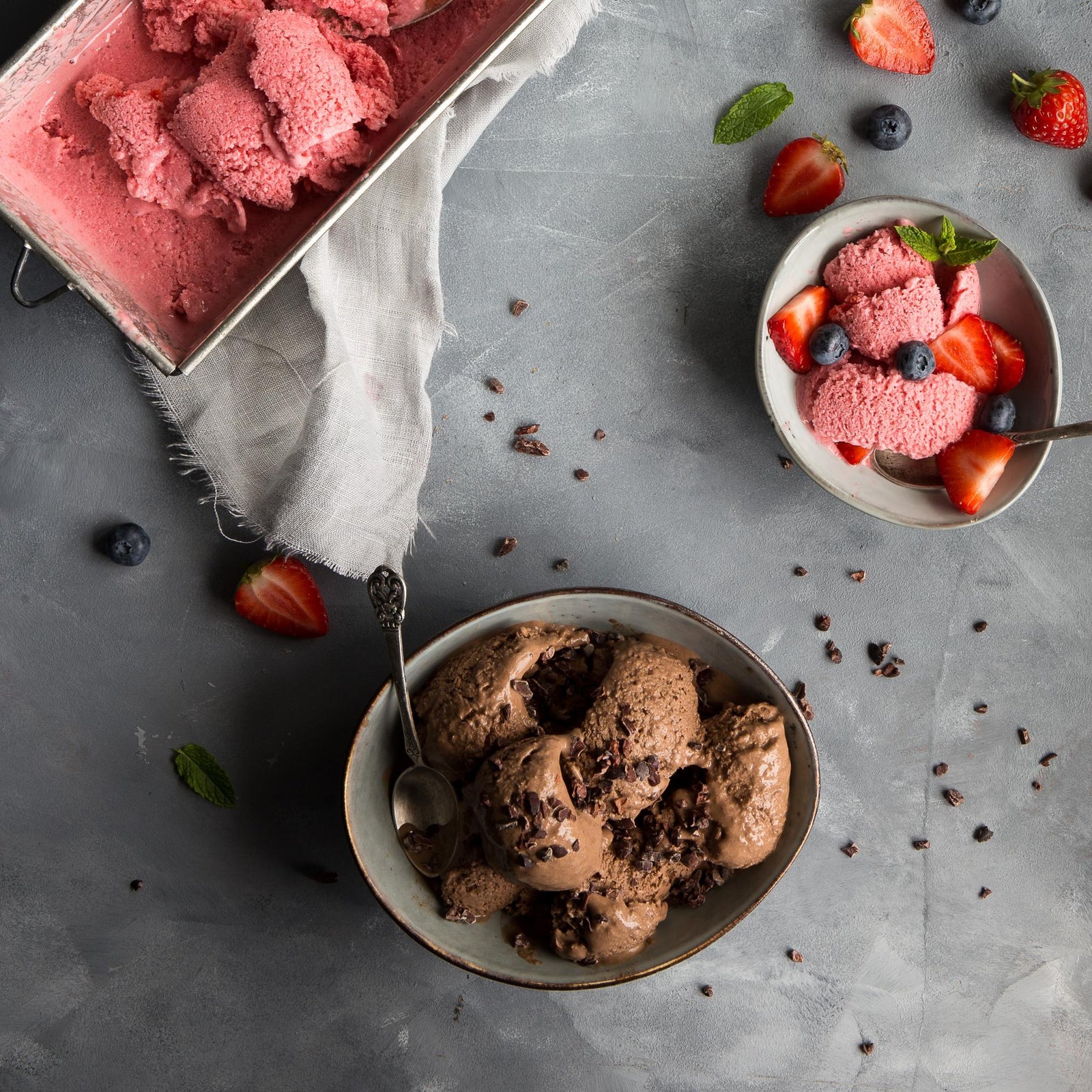 Schokoladen-Frozen-Joghurt