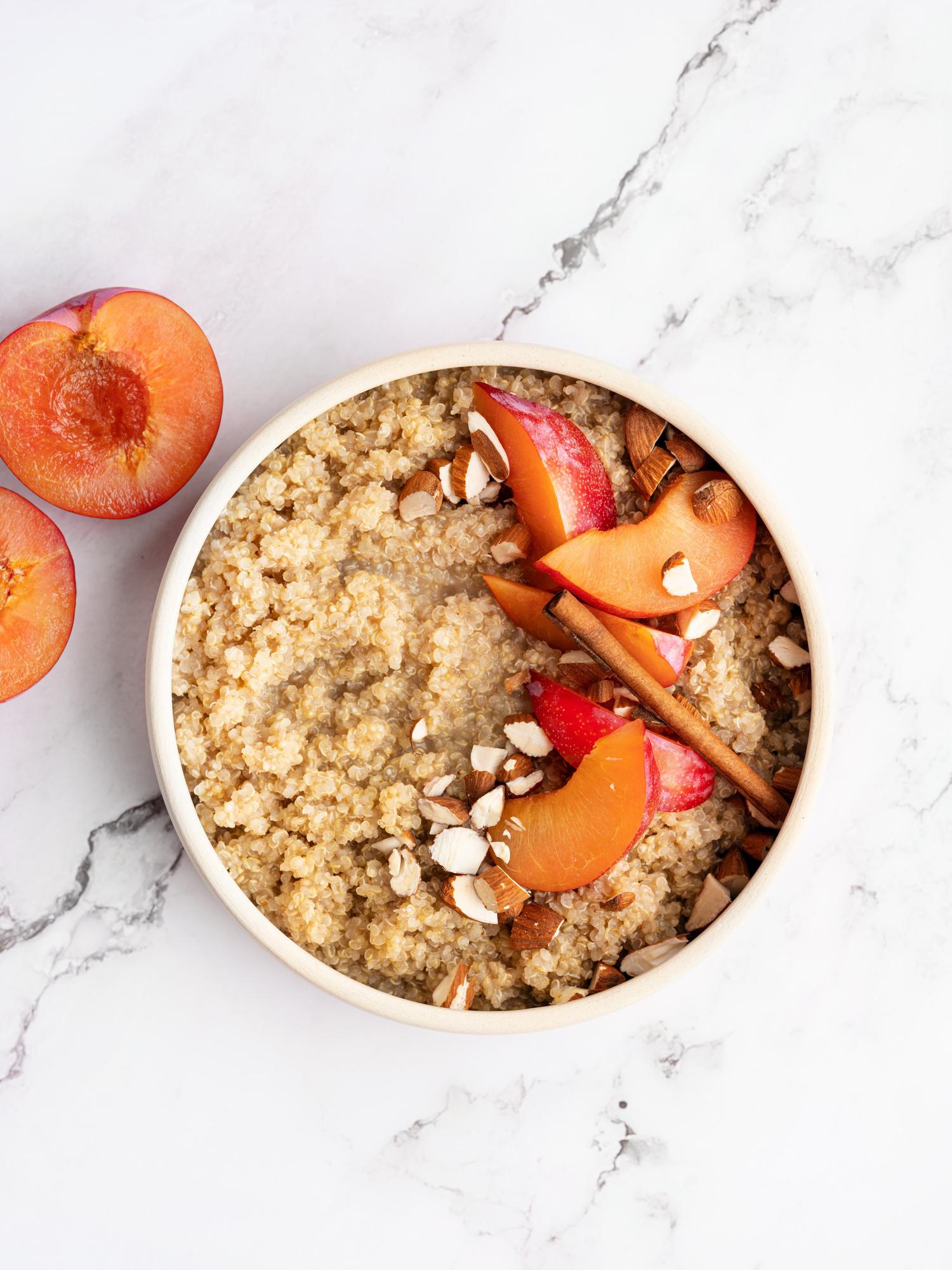Süßer Quinoa-Brei mit Zimt