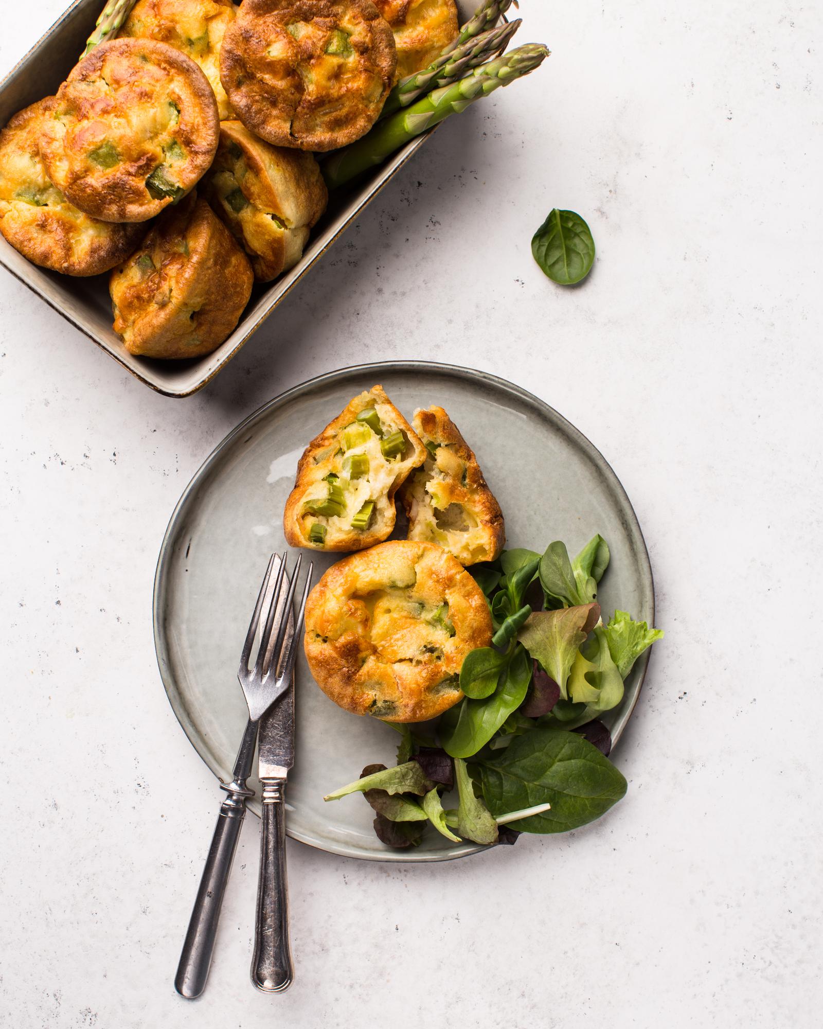 Spargel-Muffins