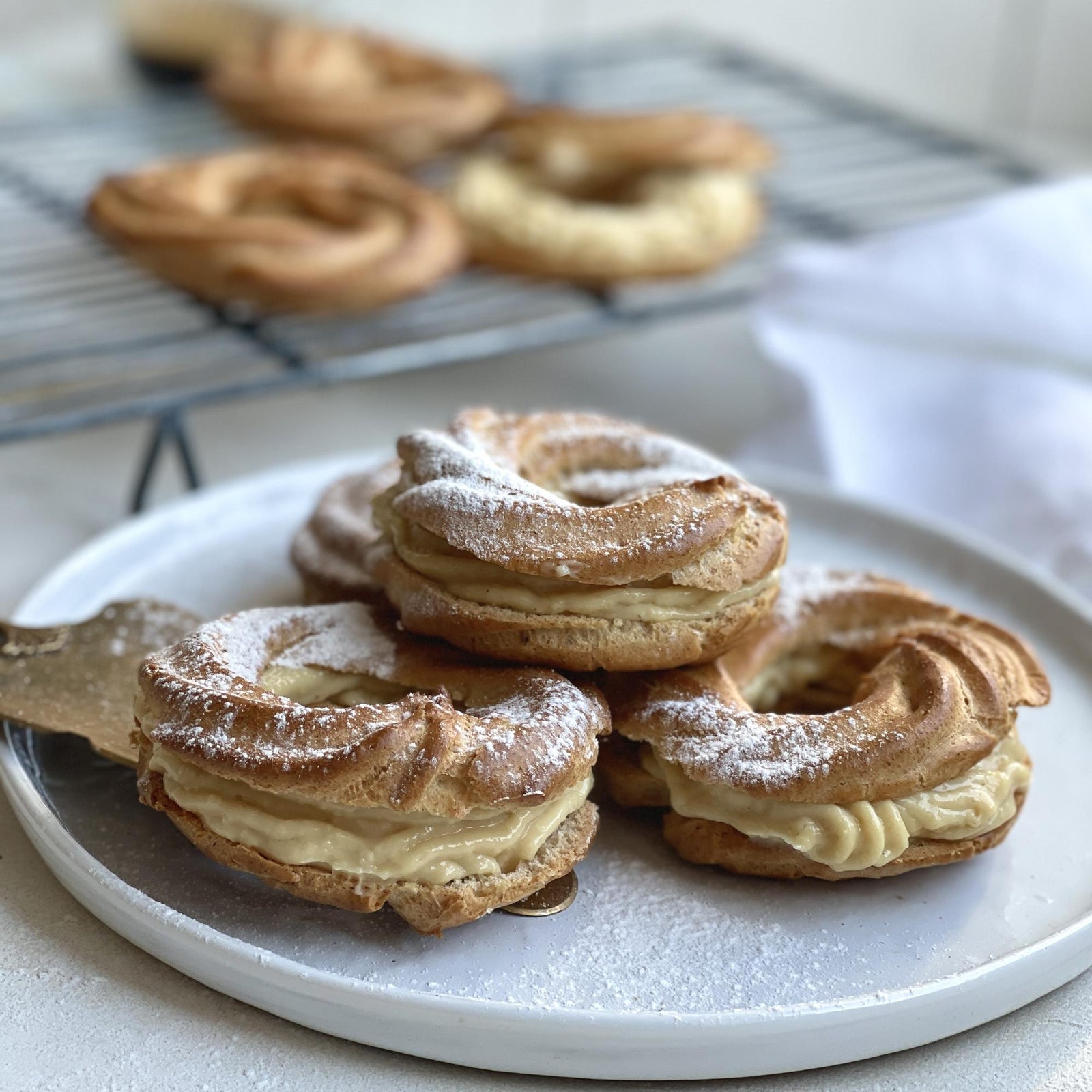 Eigelbwindbeutel-Kränzchen